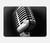 S1672 Retro Microphone Jazz Music Hard Case For MacBook 12″ - A1534