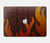 S2988 Rally Car Tire Fire Hard Case For MacBook Air 13″ - A1369, A1466