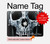 S0223 Vampire Skull Tattoo Hard Case For MacBook Air 13″ - A1932, A2179, A2337