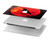 S3328 Crow Red Moon Hard Case For MacBook Air 13″ - A1932, A2179, A2337