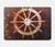 S2766 Ship Wheel Rusty Texture Hard Case For MacBook Pro Retina 13″ - A1425, A1502