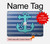 S2081 Nautical Anchor Hard Case For MacBook Pro 13″ - A1706, A1708, A1989, A2159, A2289, A2251, A2338