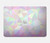S3747 Trans Flag Polygon Hard Case For MacBook Pro 13″ - A1706, A1708, A1989, A2159, A2289, A2251, A2338
