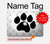 S2355 Paw Foot Print Hard Case For MacBook Pro 15″ - A1707, A1990