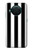 S2297 Black and White Vertical Stripes Case For Nokia X10