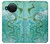 S2653 Dragon Green Turquoise Stone Graphic Case For Nokia X10