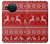 S2835 Christmas Reindeer Knitted Pattern Case For Nokia X10