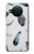 S3085 Feather Paint Pattern Case For Nokia X10