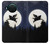 S3289 Flying Pig Full Moon Night Case For Nokia X10