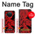 S3325 Crow Black Blood Tree Case For Nokia X10