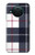 S3452 Plaid Fabric Pattern Case For Nokia X10