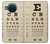 S2502 Eye Exam Chart Decorative Decoupage Poster Case For Nokia X20