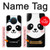 S2662 Cute Panda Cartoon Case For Nokia X20