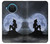 S2668 Mermaid Silhouette Moon Night Case For Nokia X20