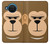 S2721 Cute Grumpy Monkey Cartoon Case For Nokia X20
