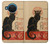 S2739 Chat Noir Black Cat Vintage Case For Nokia X20