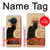 S2739 Chat Noir Black Cat Vintage Case For Nokia X20