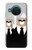 S3557 Bear in Black Suit Case For Nokia X20