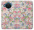 S3688 Floral Flower Art Pattern Case For Nokia X20