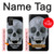 S1286 Diamond Skull Case For Samsung Galaxy A03S