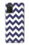 S2345 Navy Blue Shavron Zig Zag Pattern Case For Samsung Galaxy A03S