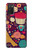 S2353 Paris Cartoon Vintage Pattern Case For Samsung Galaxy A03S