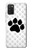 S2355 Paw Foot Print Case For Samsung Galaxy A03S