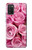 S2943 Pink Rose Case For Samsung Galaxy A03S