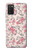S3095 Vintage Rose Pattern Case For Samsung Galaxy A03S