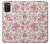 S3095 Vintage Rose Pattern Case For Samsung Galaxy A03S