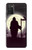 S3262 Grim Reaper Night Moon Cemetery Case For Samsung Galaxy A03S