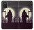S3262 Grim Reaper Night Moon Cemetery Case For Samsung Galaxy A03S
