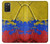 S3306 Colombia Flag Vintage Football Graphic Case For Samsung Galaxy A03S