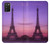 S3447 Eiffel Paris Sunset Case For Samsung Galaxy A03S