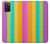 S3678 Colorful Rainbow Vertical Case For Samsung Galaxy A03S