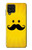 S1145 Yellow Mustache Sun Case For Samsung Galaxy A22 4G