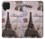 S2211 Paris Postcard Eiffel Tower Case For Samsung Galaxy A22 4G