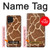 S2326 Giraffe Skin Case For Samsung Galaxy A22 4G