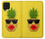 S2443 Funny Pineapple Sunglasses Kiss Case For Samsung Galaxy A22 4G