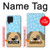 S2669 Cute Dog Paws Bones Cartoon Case For Samsung Galaxy A22 4G