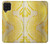 S2713 Yellow Snake Skin Graphic Printed Case For Samsung Galaxy A22 4G