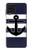 S2758 Anchor Navy Case For Samsung Galaxy A22 4G