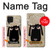 S2826 Cute Cartoon Unsleep Black Sheep Case For Samsung Galaxy A22 4G