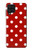 S2951 Red Polka Dots Case For Samsung Galaxy A22 4G