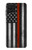 S3472 Firefighter Thin Red Line Flag Case For Samsung Galaxy A22 4G