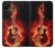 S0415 Fire Guitar Burn Case For Samsung Galaxy A22 5G