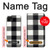 S2842 Black and White Buffalo Check Pattern Case For Samsung Galaxy A22 5G