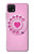 S2847 Pink Retro Rotary Phone Case For Samsung Galaxy A22 5G