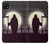 S3262 Grim Reaper Night Moon Cemetery Case For Samsung Galaxy A22 5G