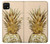 S3490 Gold Pineapple Case For Samsung Galaxy A22 5G